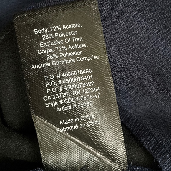 ARITZIA Babaton Wide Leg Pants Size 6 Blue - Picture 4 of 9